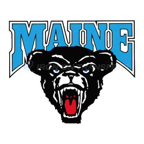Maine Black Bears Logo T-shirts Iron On Transfers N4930